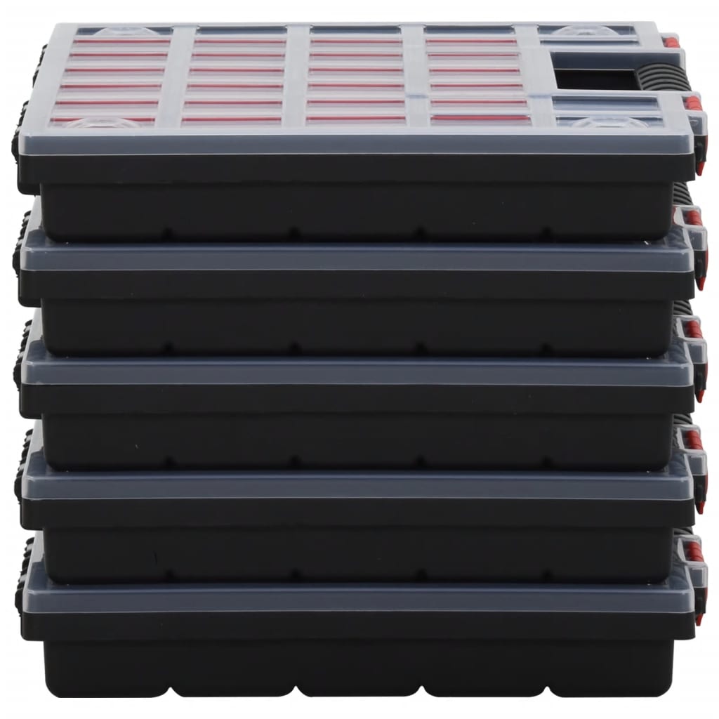 Lajittelulaatikot 10 kpl 40x30x5 cm polypropeeni - Harrastajankoti.fi