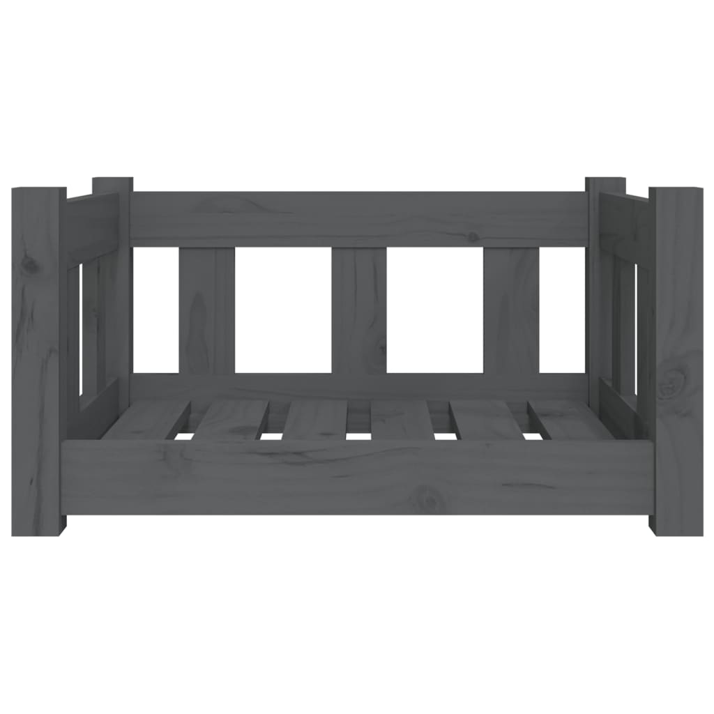 Koiransänky harmaa 55,5x45,5x28 cm täysi mänty - Harrastajankoti.fi