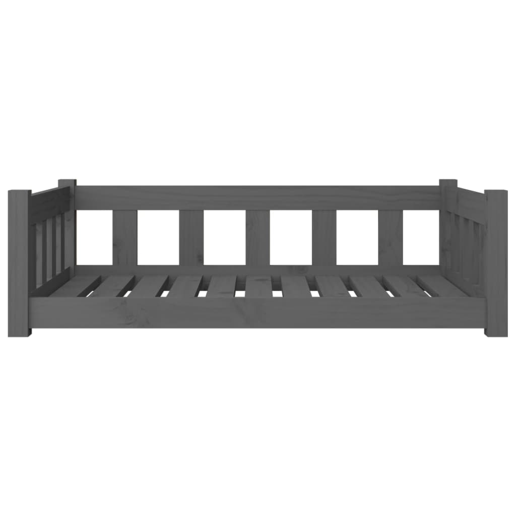 Koiransänky harmaa 95,5x65,5x28 cm täysi mänty - Harrastajankoti.fi
