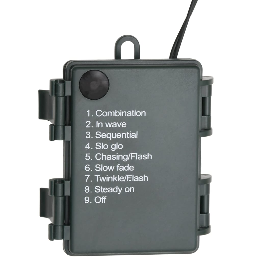 Jouluköynnös LED-valoilla vihreä 2,7 m PVC - Harrastajankoti.fi