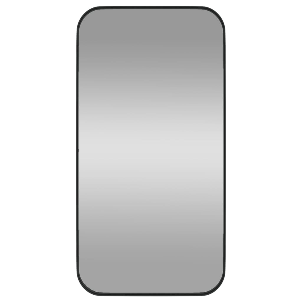 Seinäpeili musta 30x60 cm suorakulmio - Harrastajankoti.fi