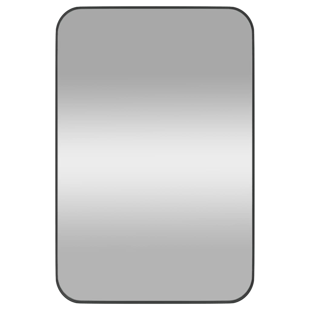 Seinäpeili musta 40x60 cm suorakulmio - Harrastajankoti.fi