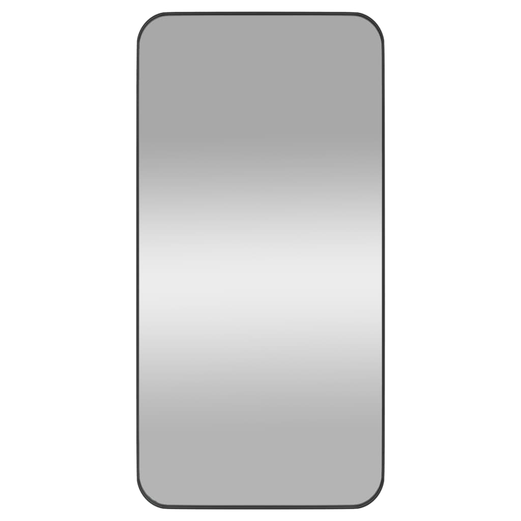 Seinäpeili musta 40x80 cm suorakulmio - Harrastajankoti.fi