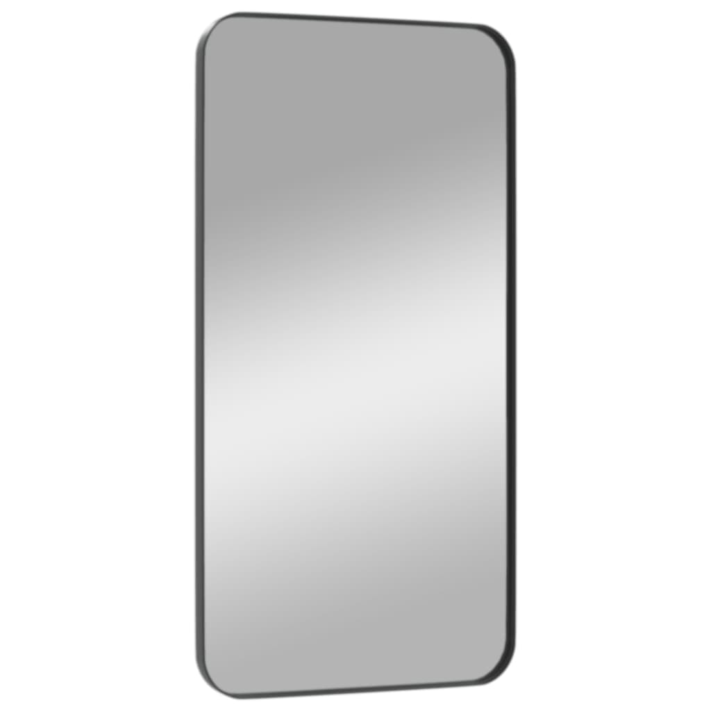 Seinäpeili musta 40x80 cm suorakulmio - Harrastajankoti.fi