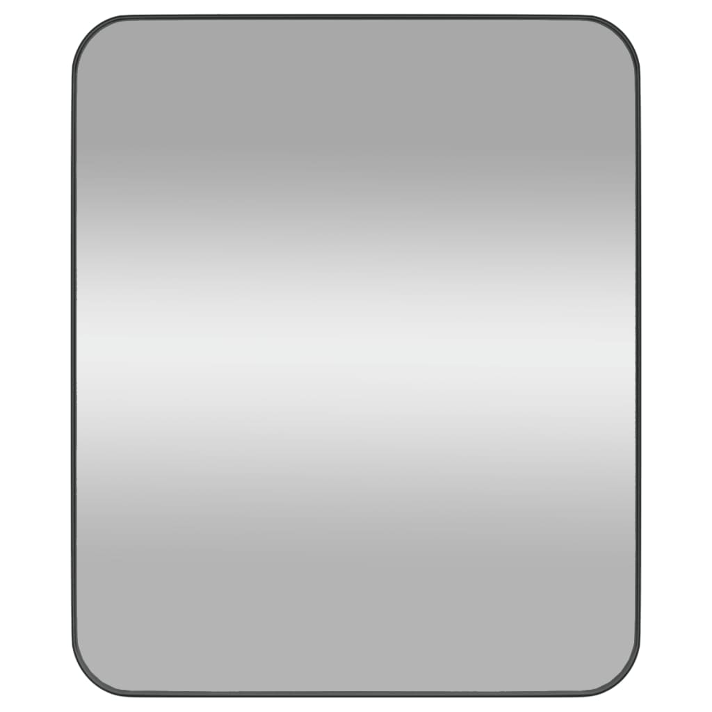 Seinäpeili musta 50x60 cm suorakulmio - Harrastajankoti.fi