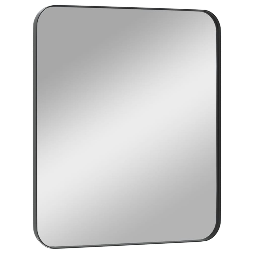 Seinäpeili musta 50x60 cm suorakulmio - Harrastajankoti.fi