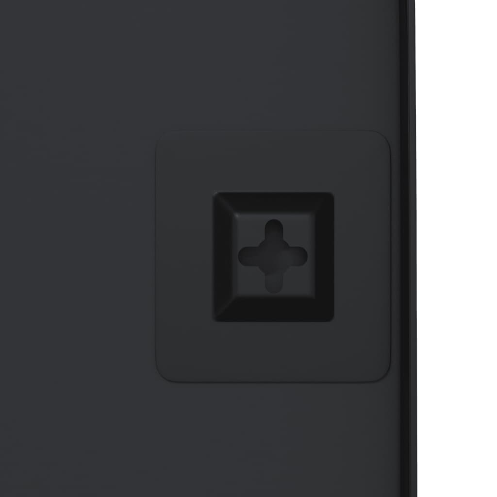 Seinäpeili musta 50x60 cm suorakulmio - Harrastajankoti.fi