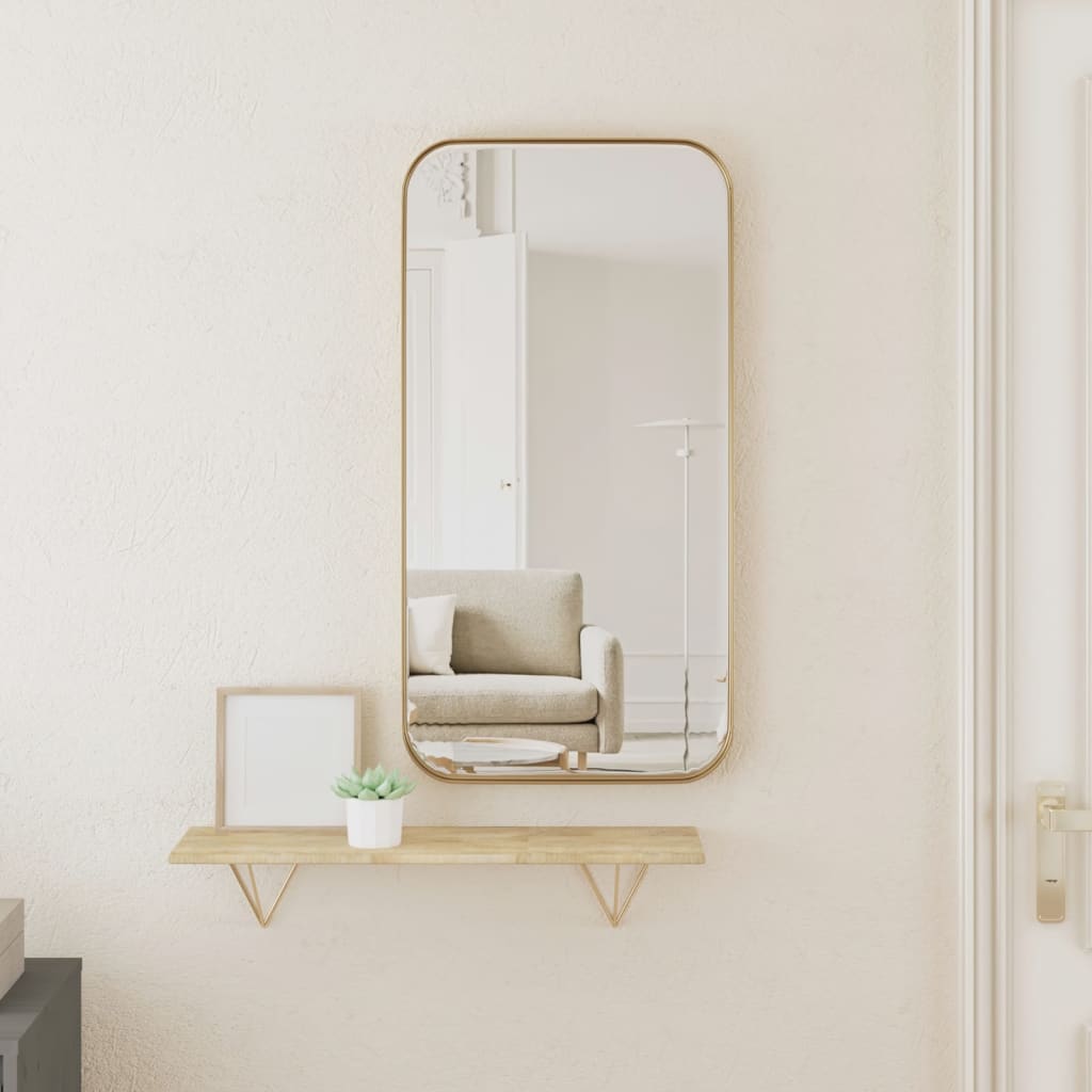 Seinäpeili kulta 30x60 cm suorakulmio - Harrastajankoti.fi