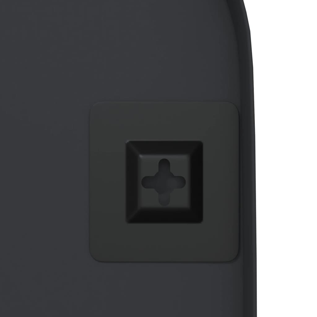 Seinäpeili musta 15x40 cm ovaali - Harrastajankoti.fi