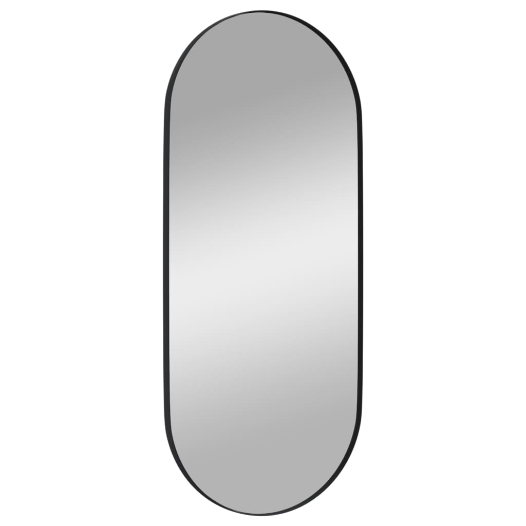 Seinäpeili musta 35x80 cm ovaali - Harrastajankoti.fi