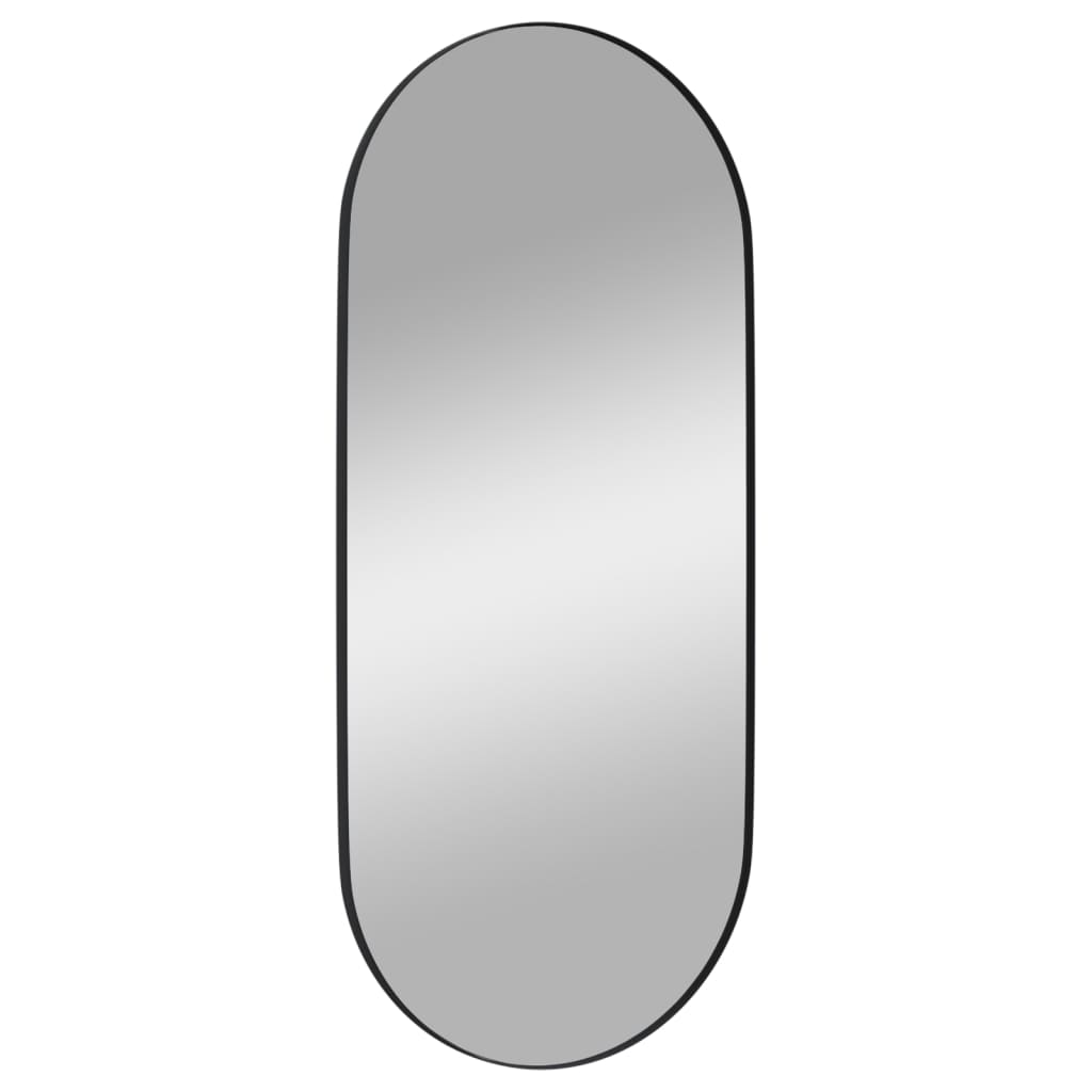 Seinäpeili musta 40x90 cm ovaali - Harrastajankoti.fi