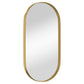 Seinäpeili kulta 20x40 cm ovaali - Harrastajankoti.fi