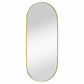 Seinäpeili kulta 40x90 cm ovaali - Harrastajankoti.fi