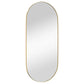 Seinäpeili kulta 45x100 cm ovaali - Harrastajankoti.fi