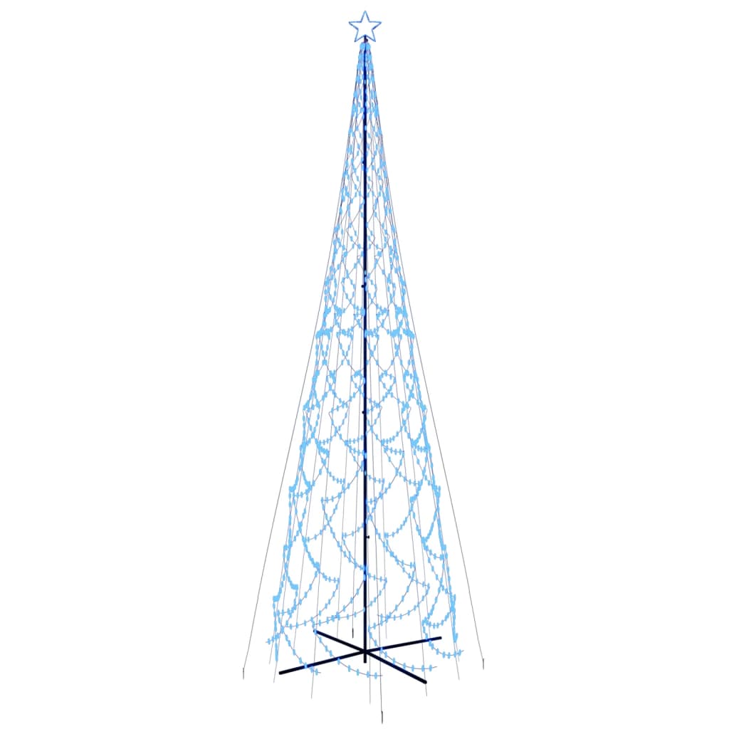 Kartio joulukuusi 3000 sinistä LED-valoa 230x800 cm - Harrastajankoti.fi