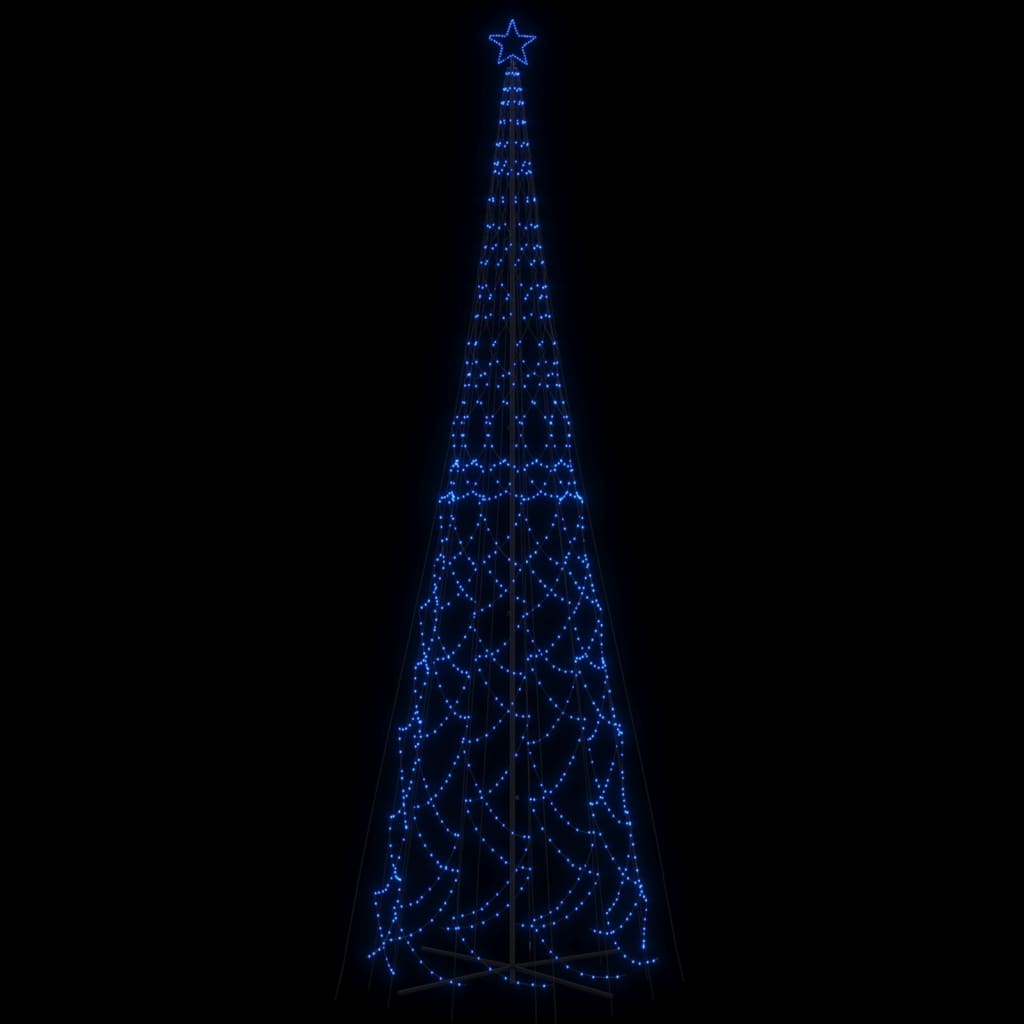 Kartio joulukuusi 3000 sinistä LED-valoa 230x800 cm - Harrastajankoti.fi