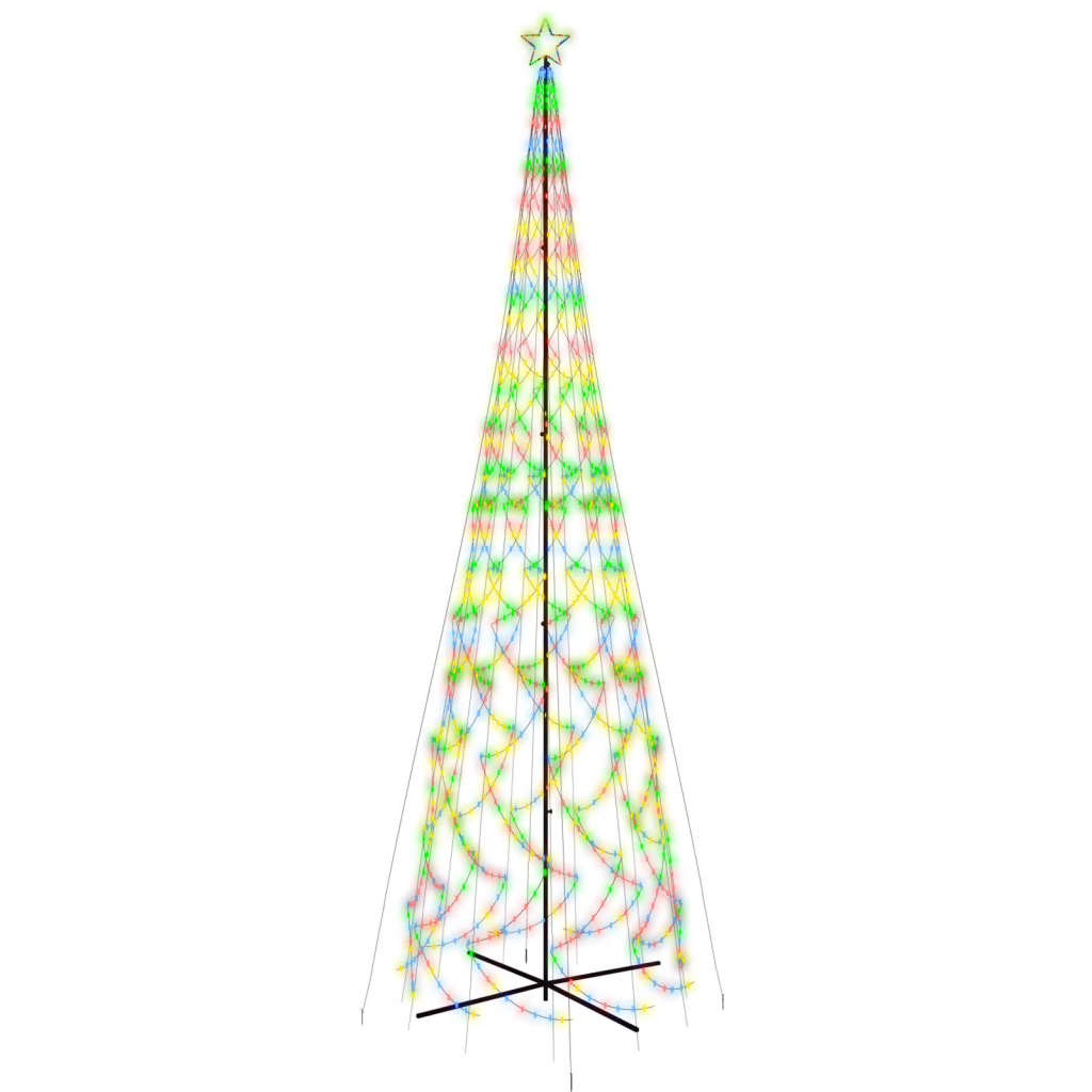 Kartio joulukuusi 3000 värikästä LED-valoa 230x800 cm - Harrastajankoti.fi