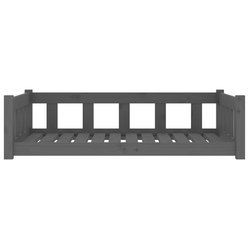 Koiransänky harmaa 105,5x75,5x28 cm täysi mänty - Harrastajankoti.fi