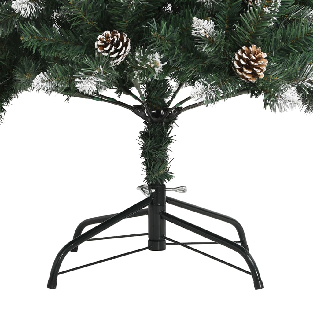 Tekojoulukuusi jalustalla vihreä 120 cm PVC - Harrastajankoti.fi