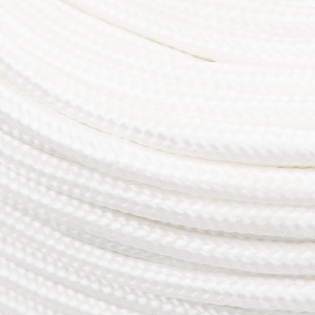 Veneköysi täysvalkoinen 6 mm 50 m polypropeeni - Harrastajankoti.fi