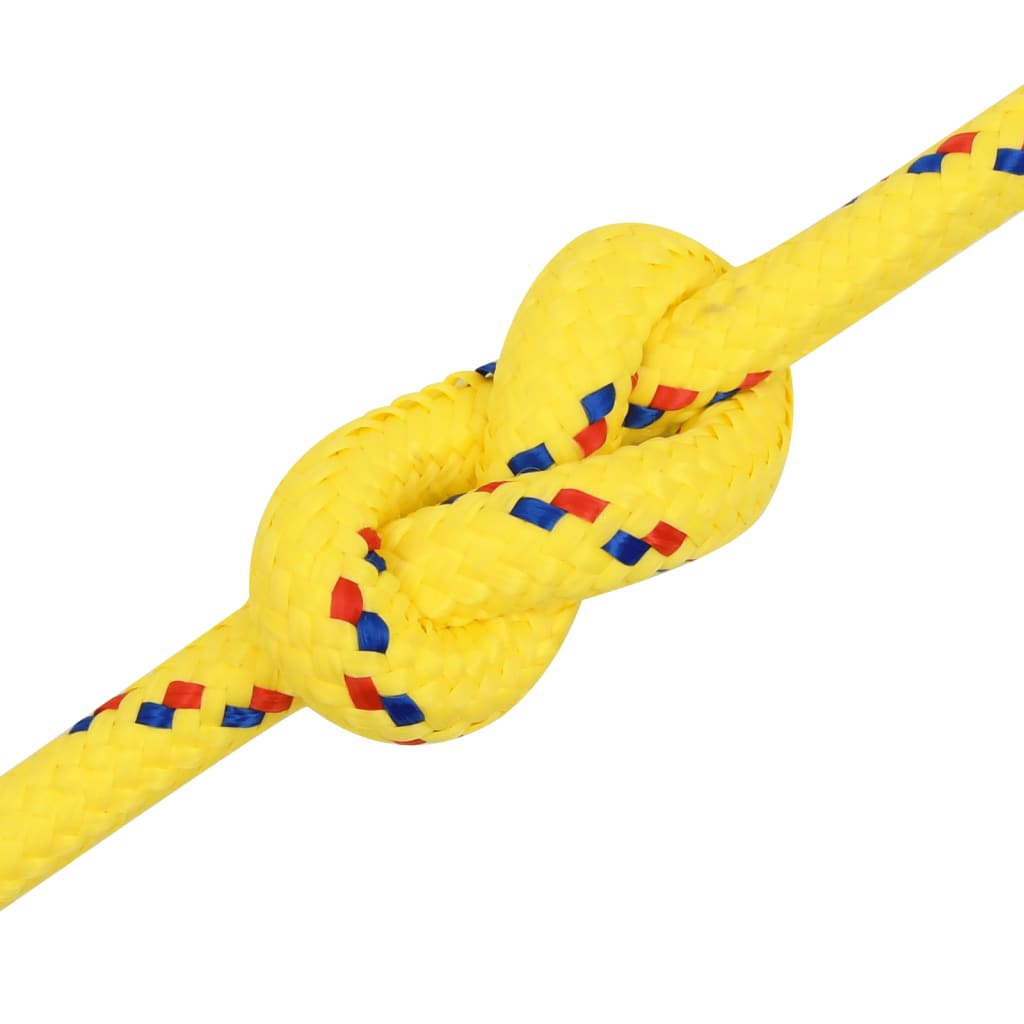 Veneköysi keltainen 16 mm 50 m polypropeeni - Harrastajankoti.fi