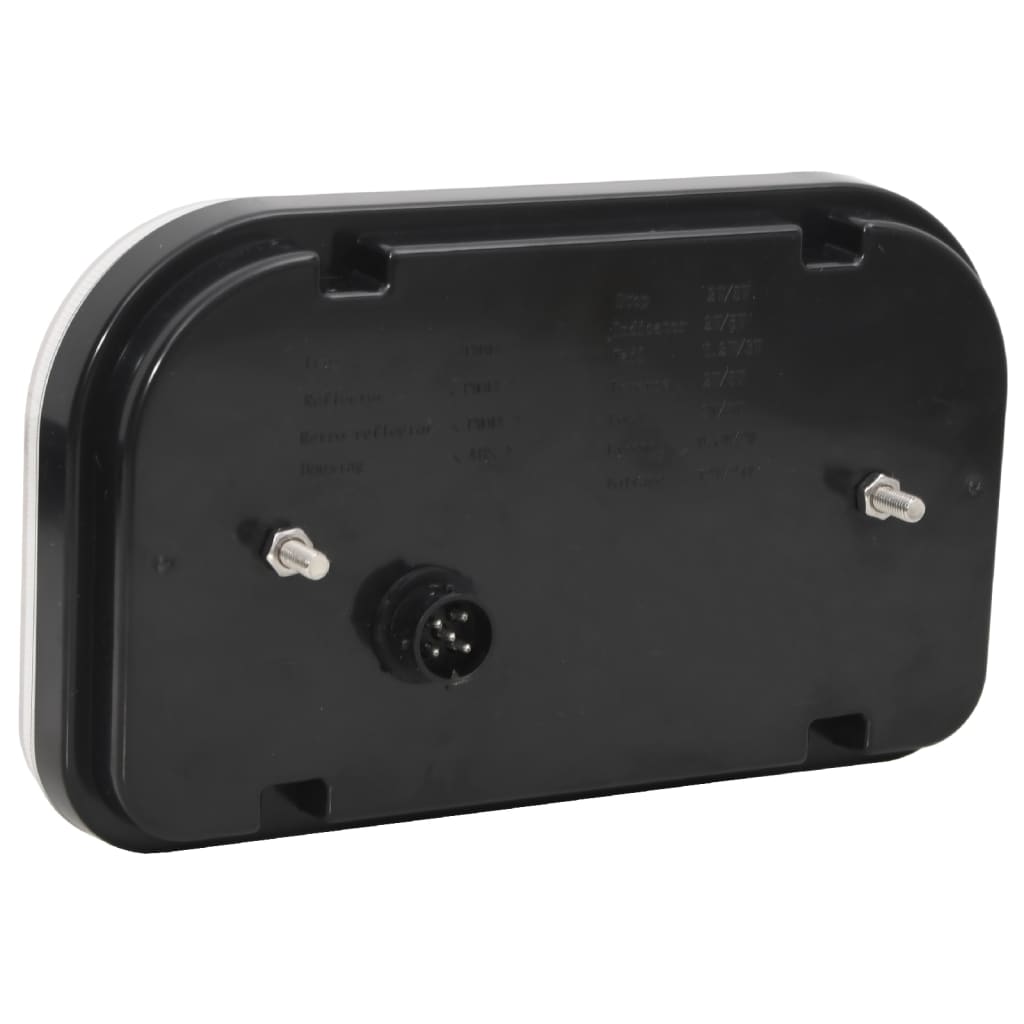 Perävaunuvalot 2 kpl punainen 24x5x14,5 cm 12V LED polttimo - Harrastajankoti.fi