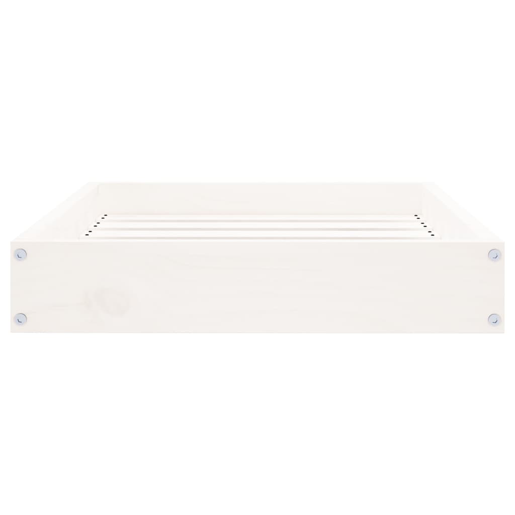 Koiransänky valkoinen 61,5x49x9 cm täysi mänty - Harrastajankoti.fi