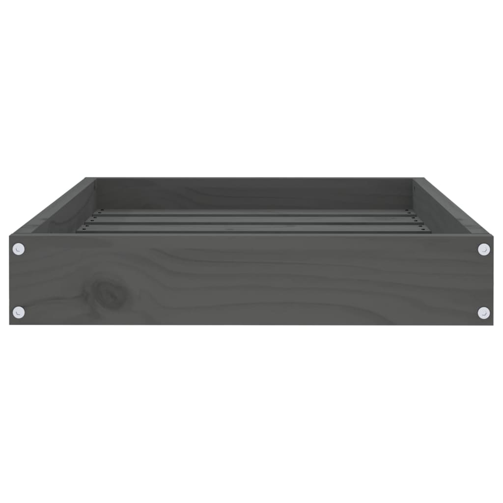 Koiransänky harmaa 61,5x49x9 cm täysi mänty - Harrastajankoti.fi