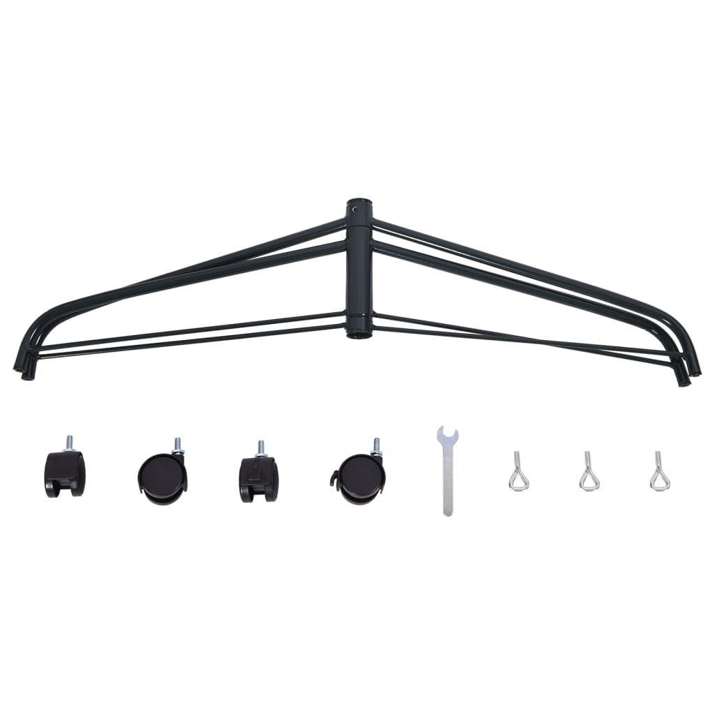 Joulukuusen jalka pyörillä 68x63x23 cm - Harrastajankoti.fi