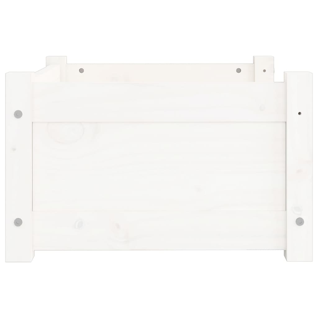 Koiransänky valkoinen 55,5x45,5x28 cm täysi mänty - Harrastajankoti.fi