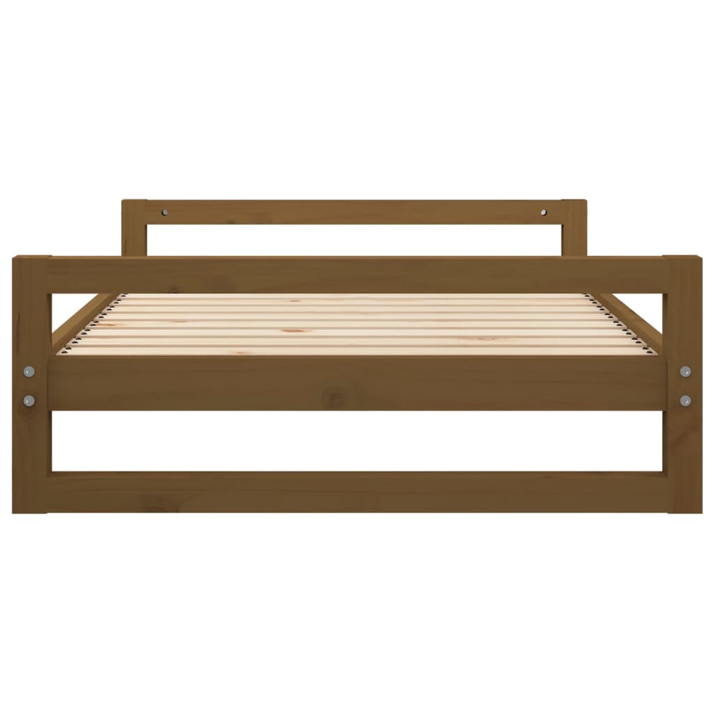 Koiransänky hunajanruskea 105,5x75,5x28 cm täysi mänty - Harrastajankoti.fi