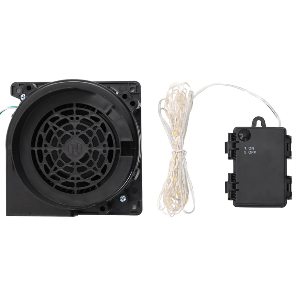 Ilmatäytteinen joulupukki LED-valoilla 370 cm - Harrastajankoti.fi