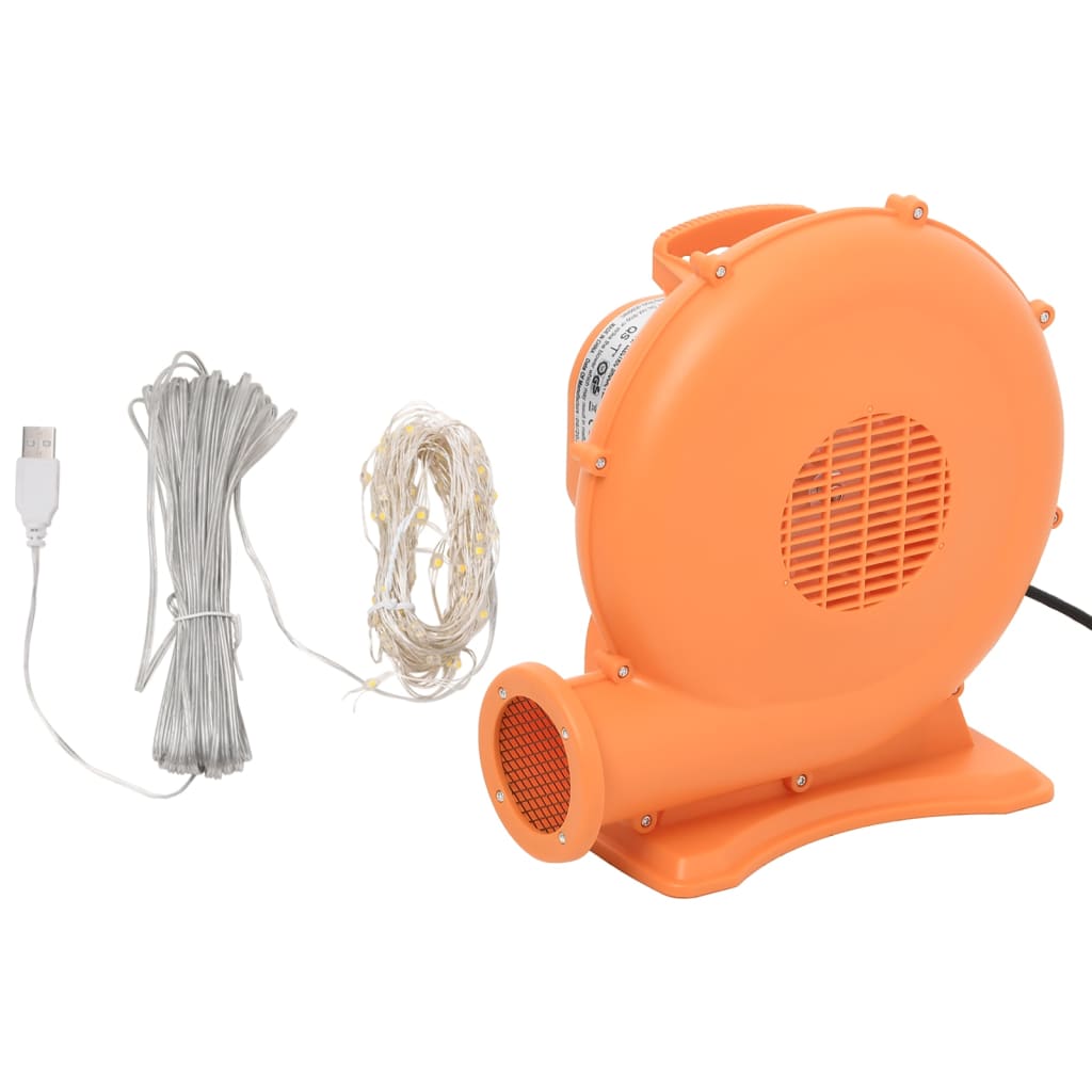 Ilmatäytteinen jouluinen lumiukko LED-valoilla 1000 cm - Harrastajankoti.fi