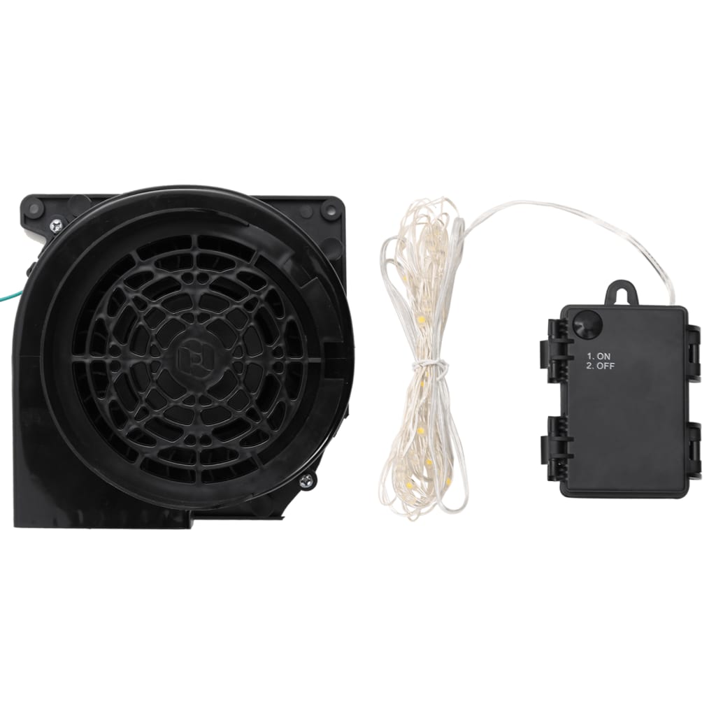 Ilmatäytteinen jouluinen lumiukko LED-valoilla 630 cm - Harrastajankoti.fi