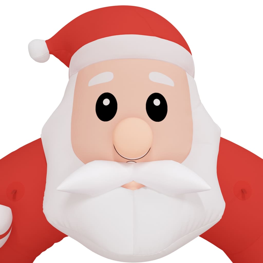 Ilmatäytteinen joulukaariportti LED-valoilla 320 cm - Harrastajankoti.fi