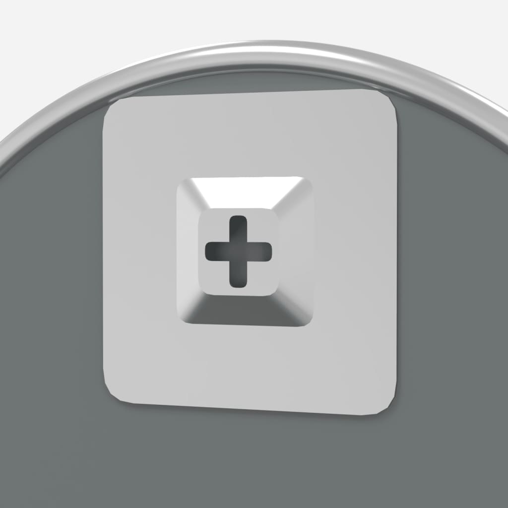 Seinäpeili hopea Ø 30 cm pyöreä - Harrastajankoti.fi