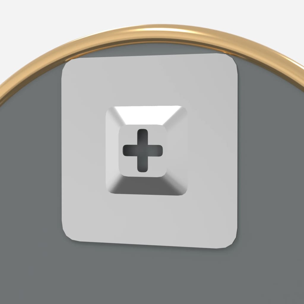 Seinäpeili kulta Ø 50 cm pyöreä - Harrastajankoti.fi