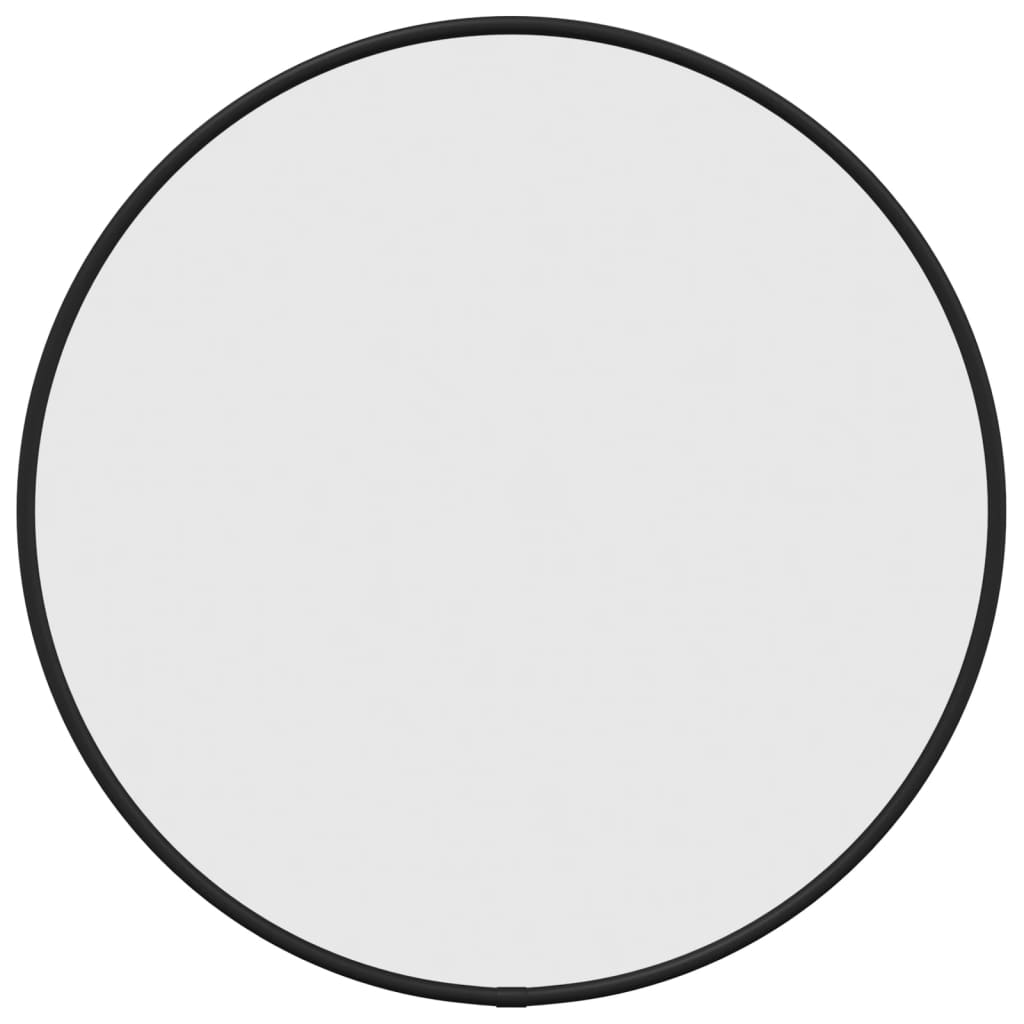 Seinäpeili musta Ø 40 cm pyöreä - Harrastajankoti.fi