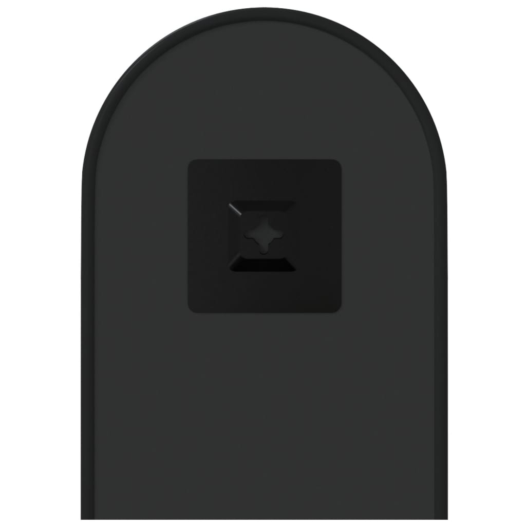 Seinäpeili musta 40x15 cm ovaali - Harrastajankoti.fi