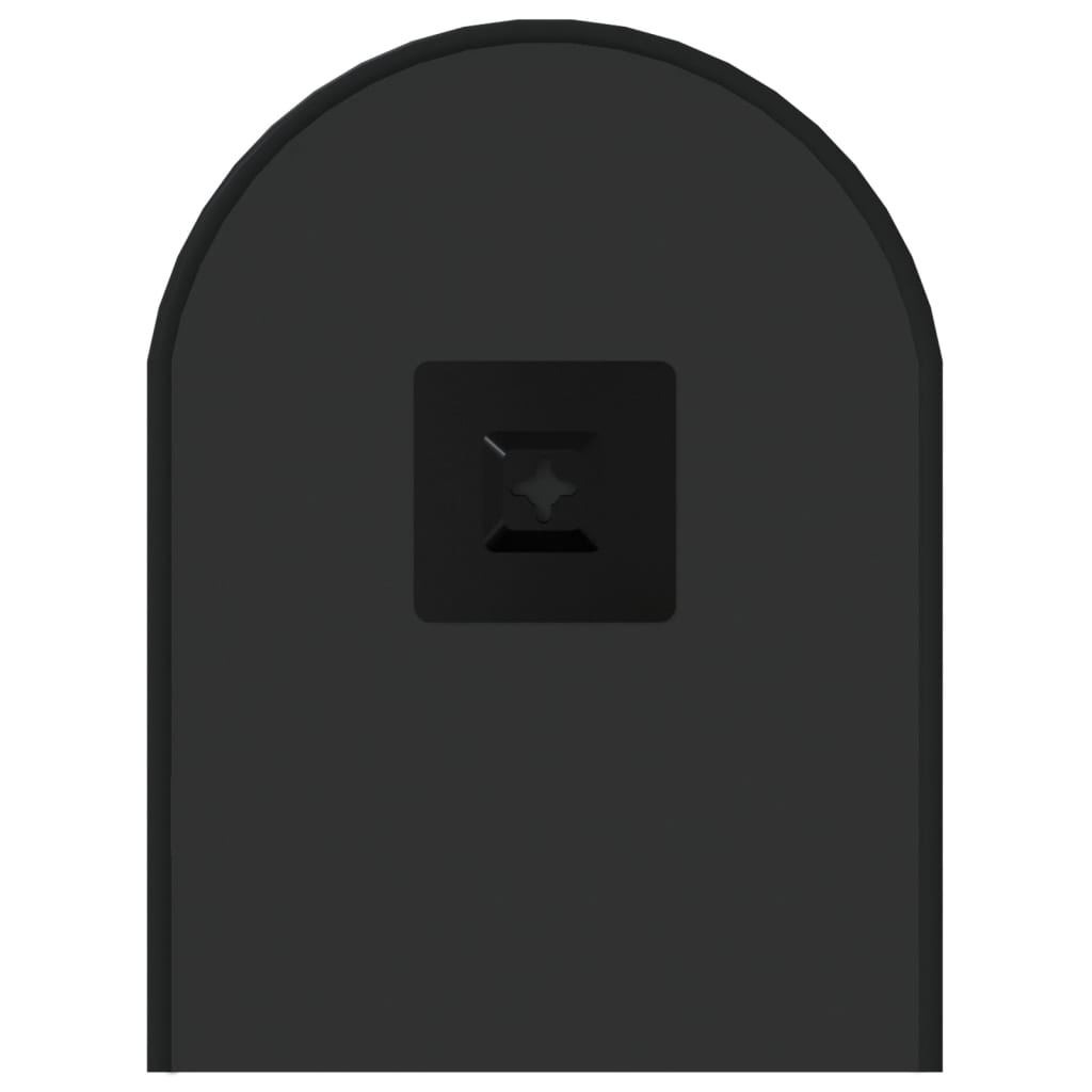 Seinäpeili musta 50x20 cm ovaali - Harrastajankoti.fi