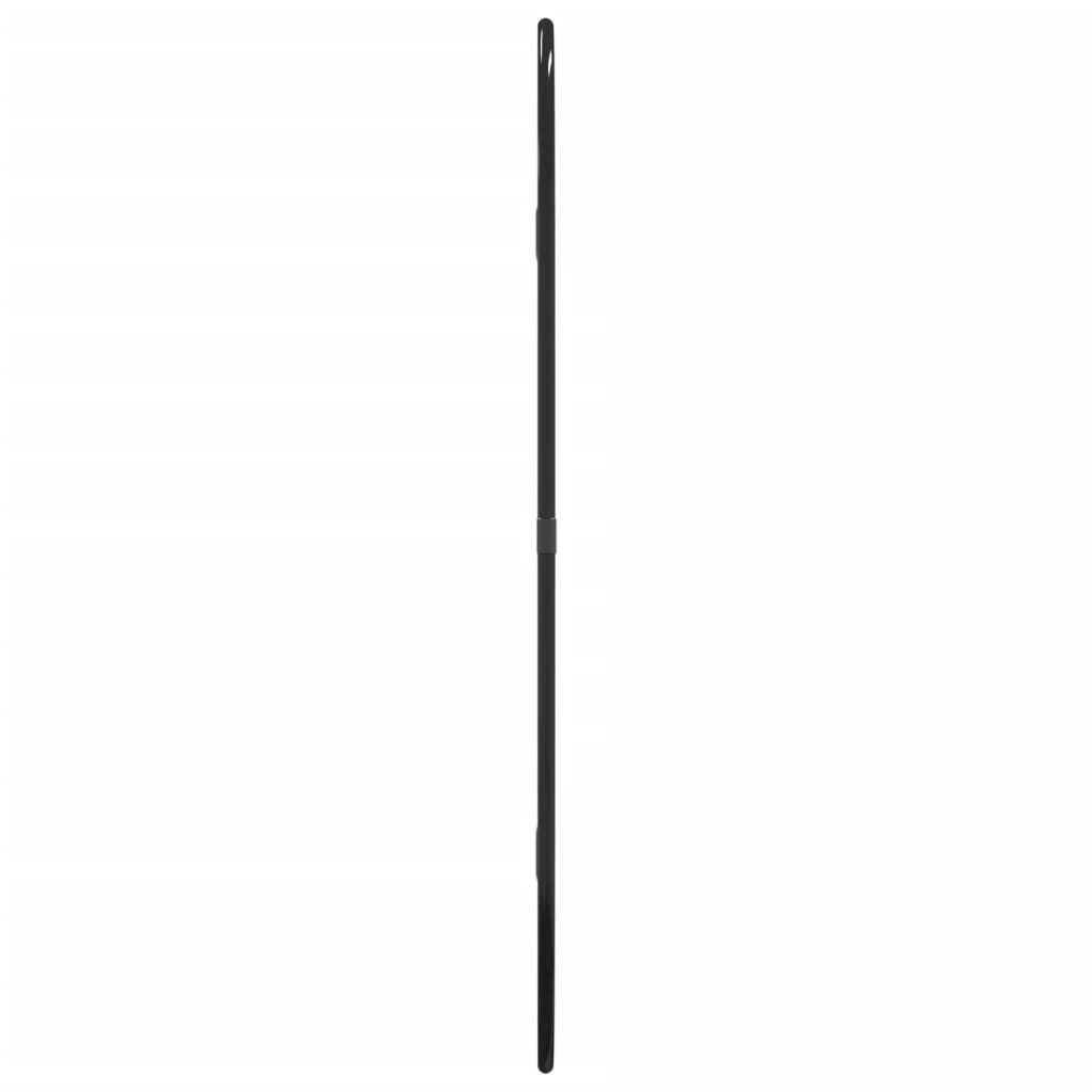 Seinäpeili musta 50x35 cm - Harrastajankoti.fi