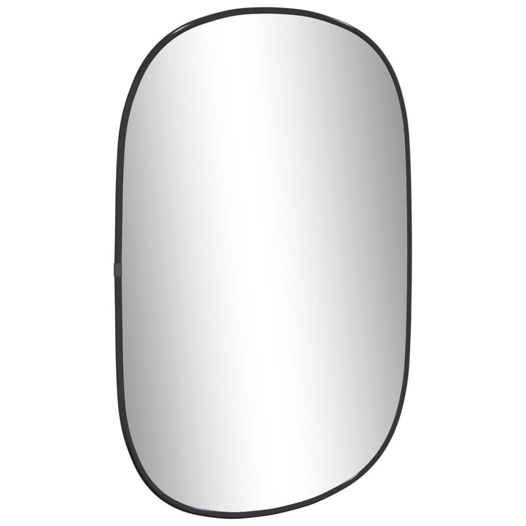 Seinäpeili musta 60x40 cm - Harrastajankoti.fi