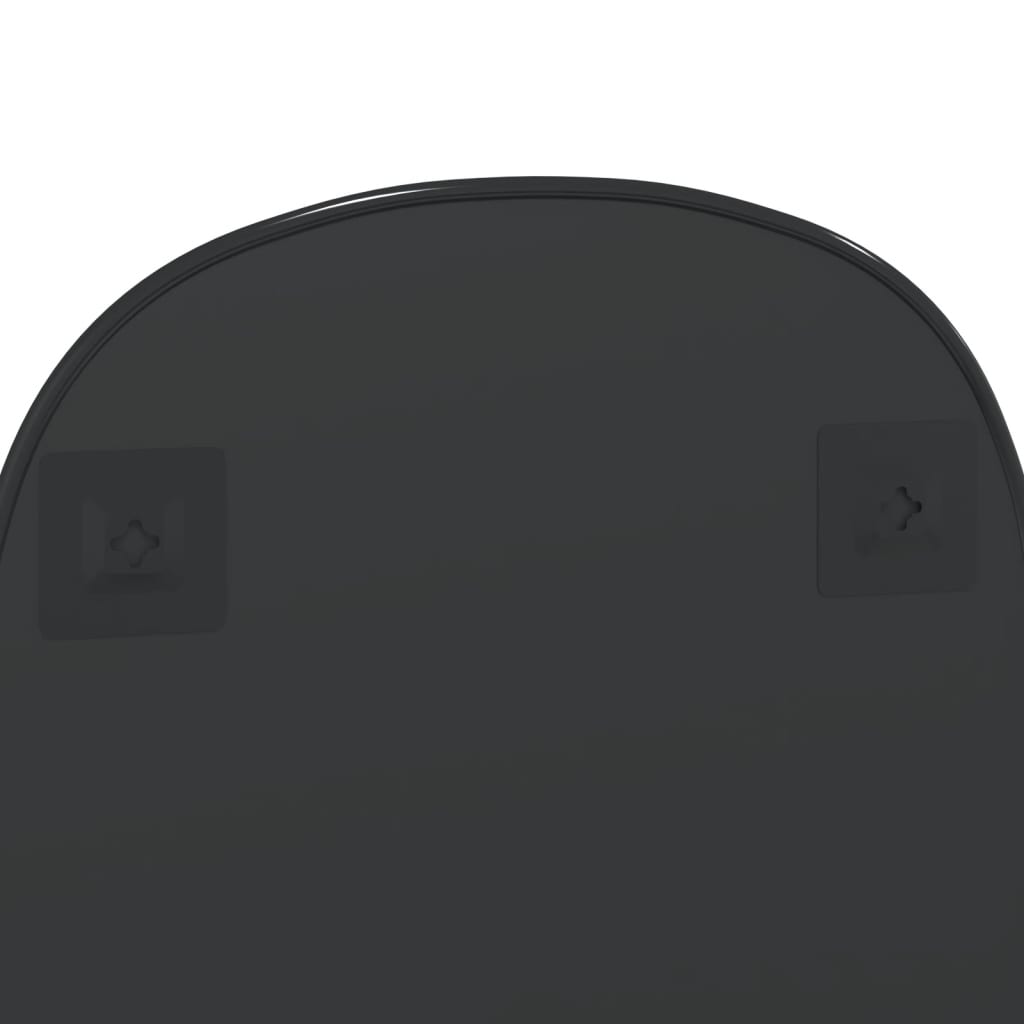 Seinäpeili musta 60x40 cm - Harrastajankoti.fi