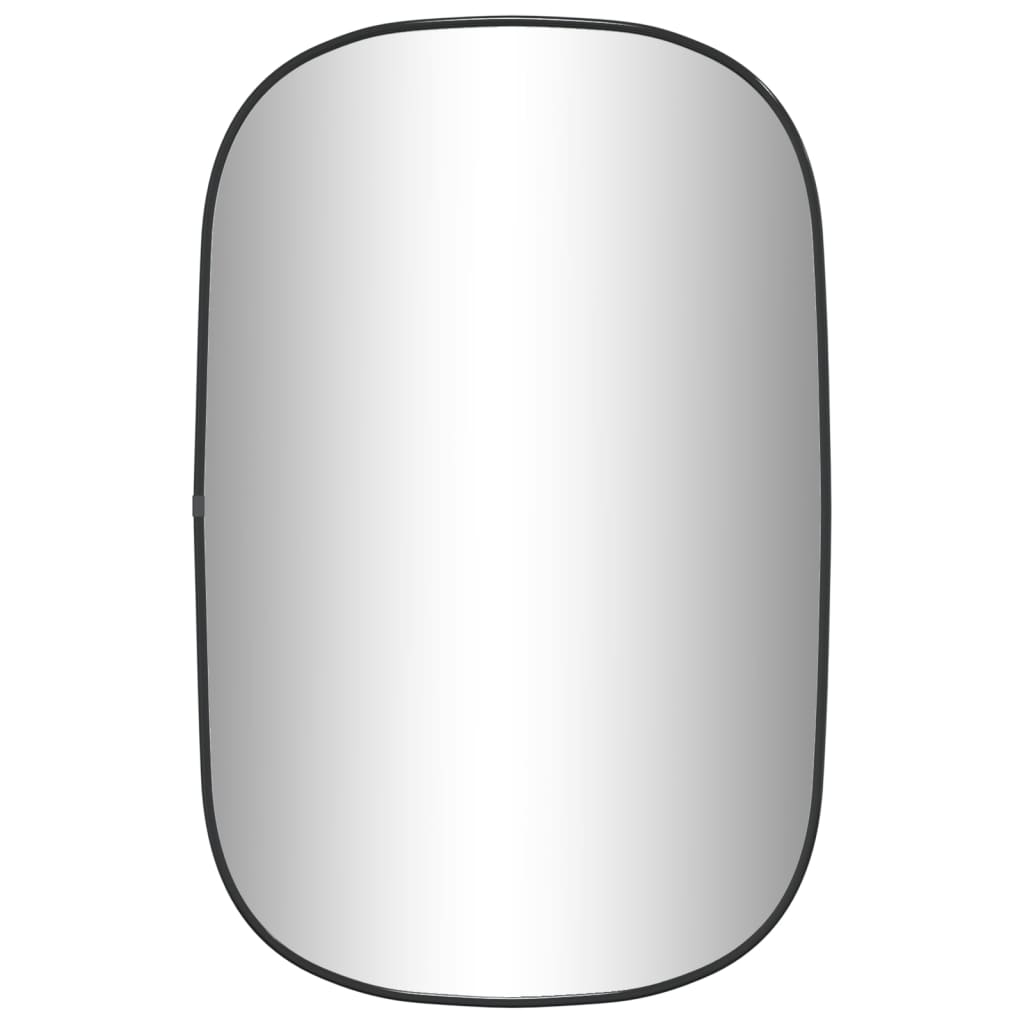 Seinäpeili musta 70x45 cm - Harrastajankoti.fi
