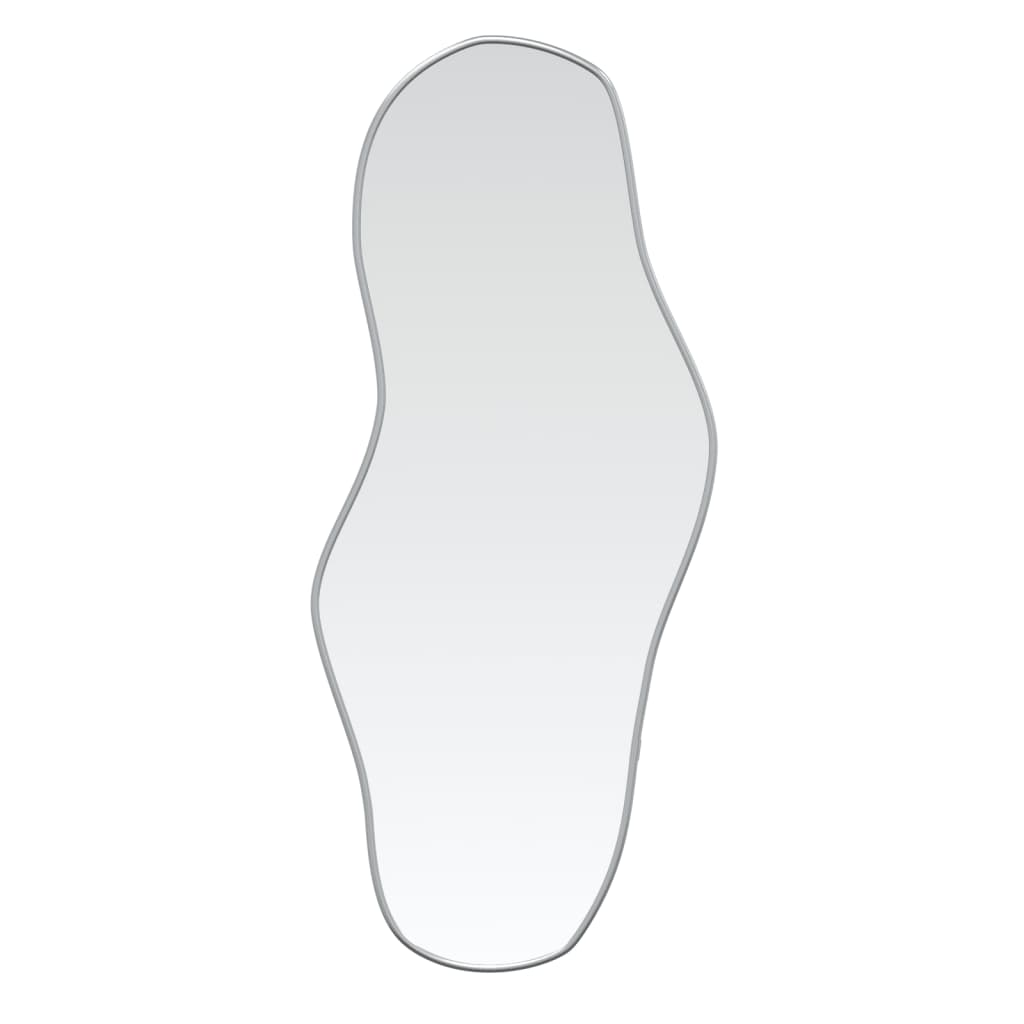 Seinäpeili hopea 80x35 cm - Harrastajankoti.fi