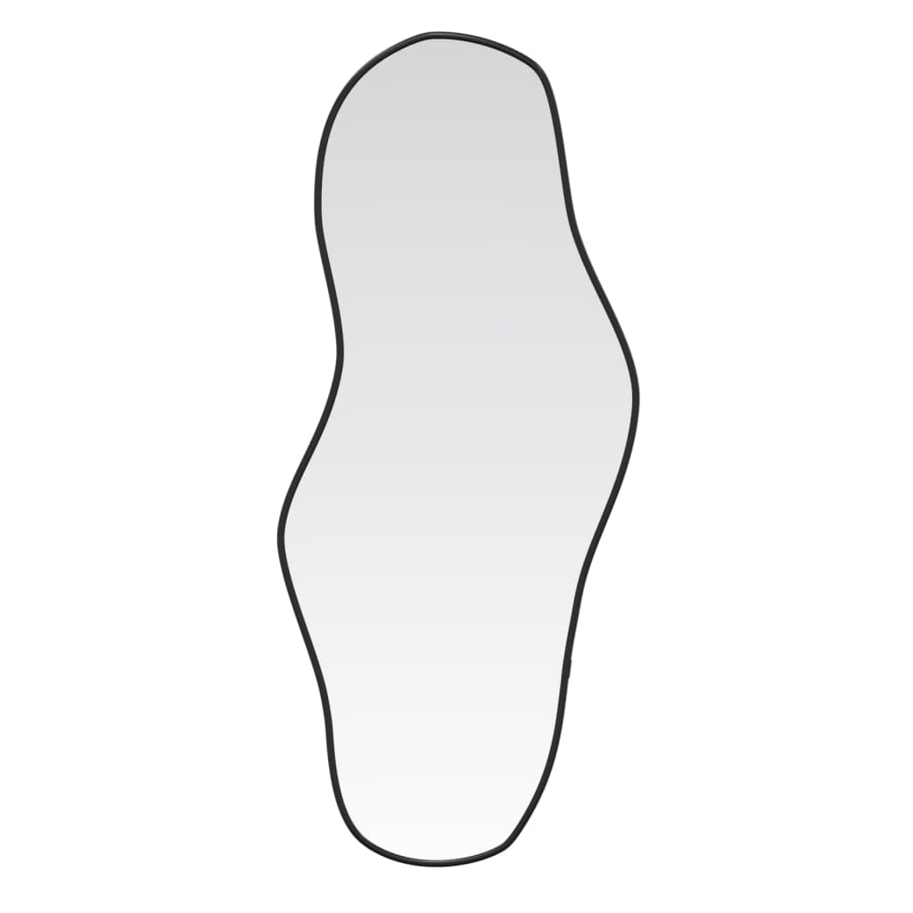 Seinäpeili musta 60x25 cm - Harrastajankoti.fi