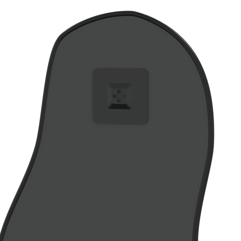 Seinäpeili musta 60x25 cm - Harrastajankoti.fi