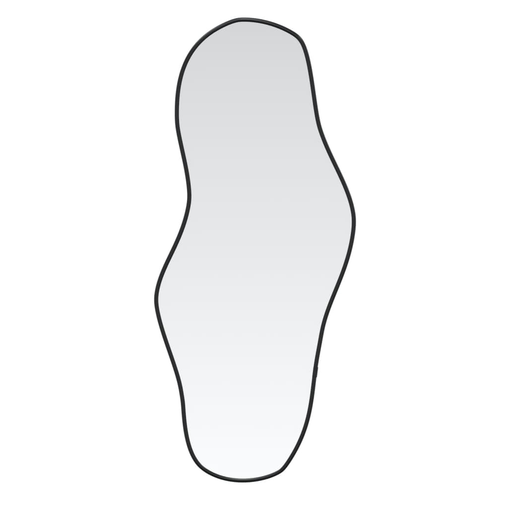 Seinäpeili musta 70x30 cm - Harrastajankoti.fi