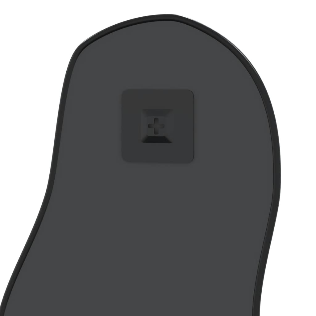 Seinäpeili musta 80x35 cm - Harrastajankoti.fi