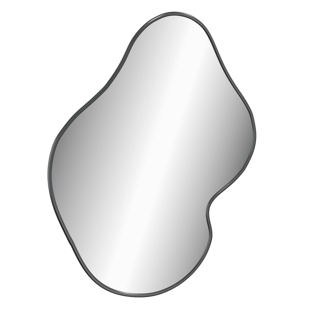 Seinäpeili musta 50x40 cm - Harrastajankoti.fi